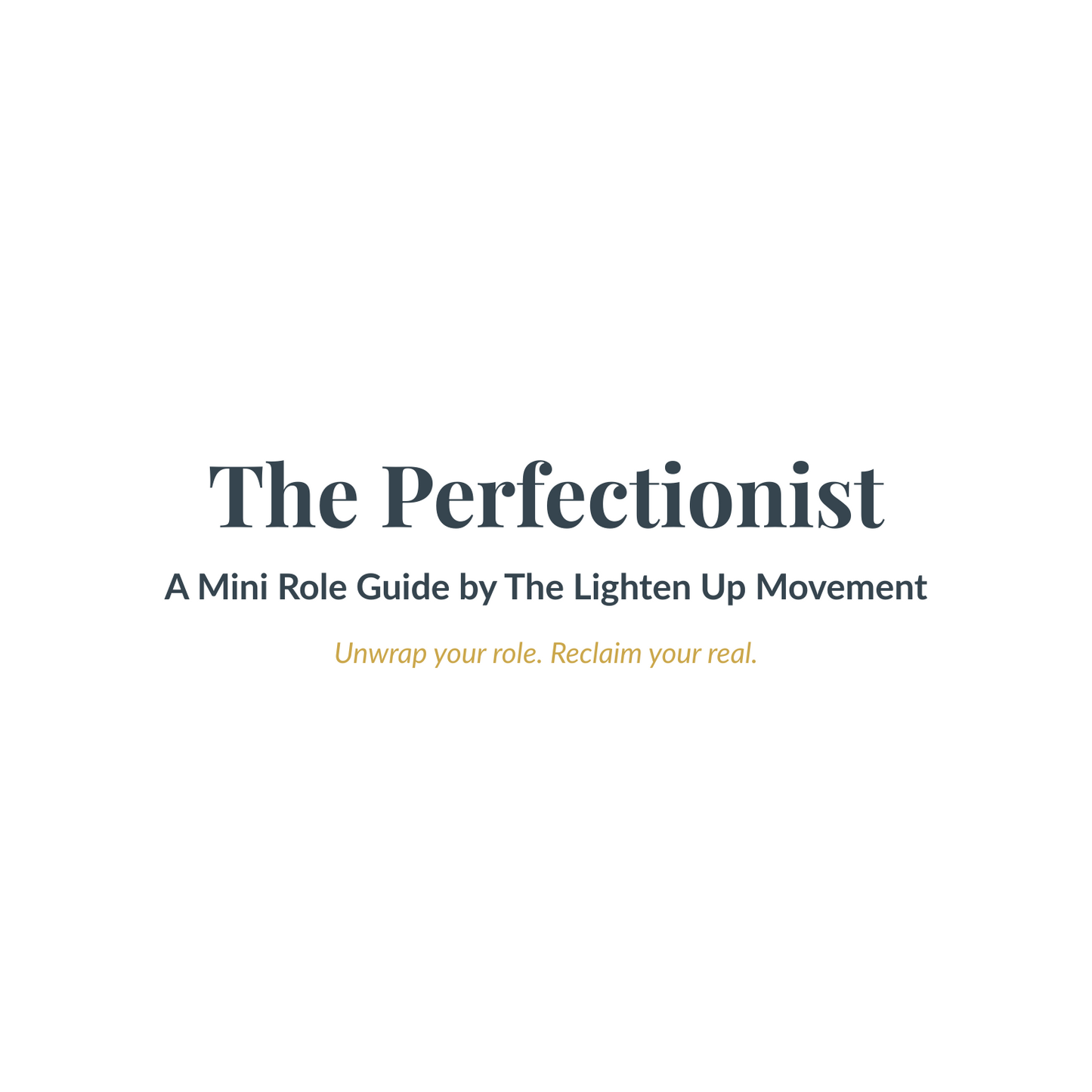 The Perfectionist Guide: From Polished to The Messy Masterpiece